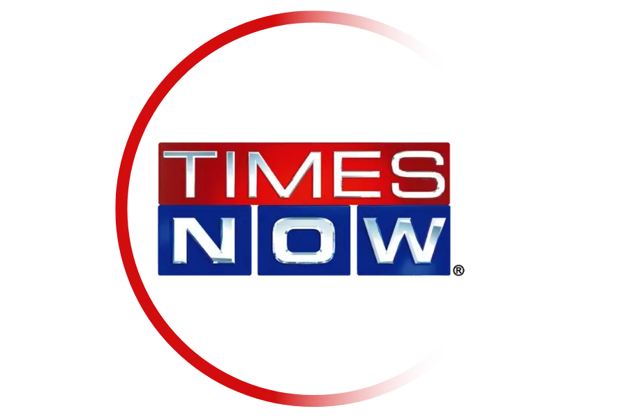 timesnow-6club Times Now Logo - Red and Blue with Circular Arc